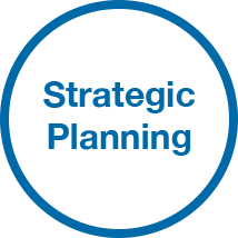 Services StrategicPlanning Circle Icon
